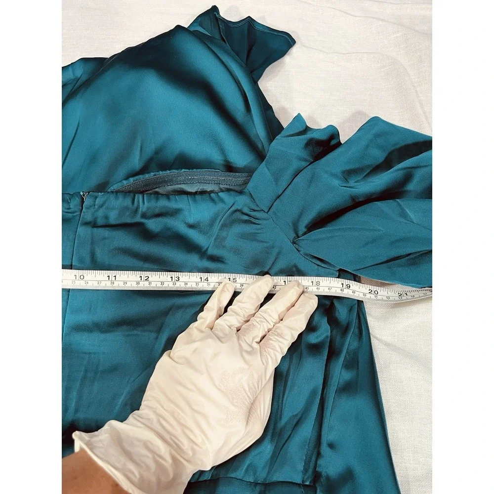 Faeriesty green satin